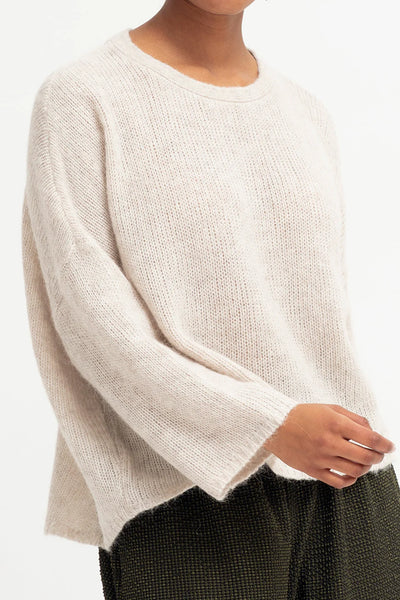 Elk - Agna Sweater - Ecru - K0073N5W23