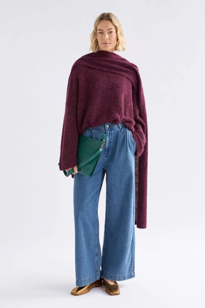 Elk - Agna Sweater | Merlot