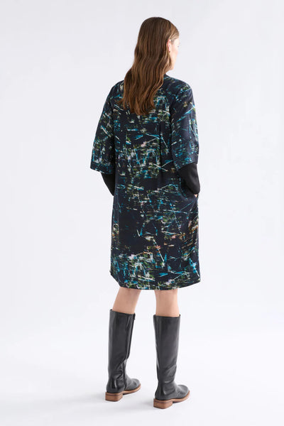 Elk - Kallio V Neck Dress - Norda Print - A1570MW26