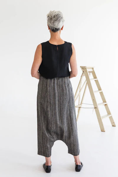 Eva's Sunday - Koi Pant - Raven Stripe - ESP321