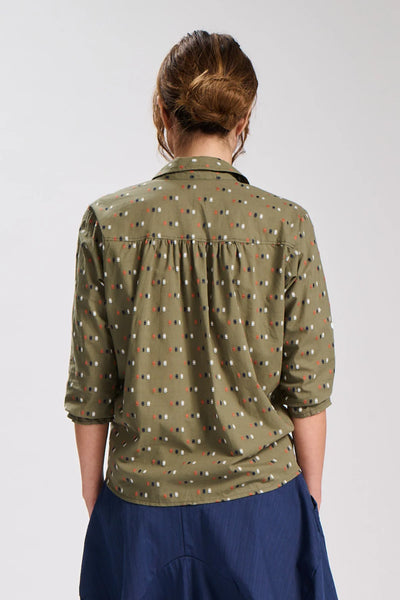 Olga de Polga - Kumo Weave Shirt - Khaki