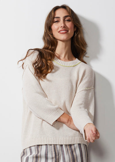 ld + co - Chunky Linen Top