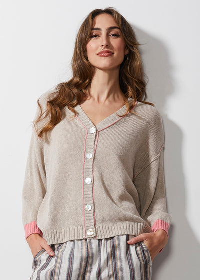 ld + co - Chunky Linen Cardi