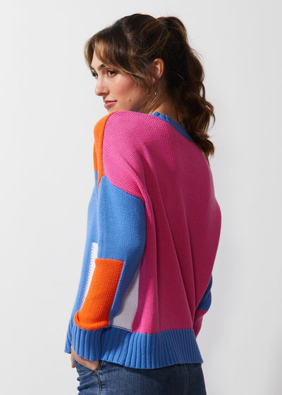 ld + co - Intarsia Trim Jumper