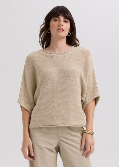 LD & Co - Textured Jumper - Natural (LC7764)