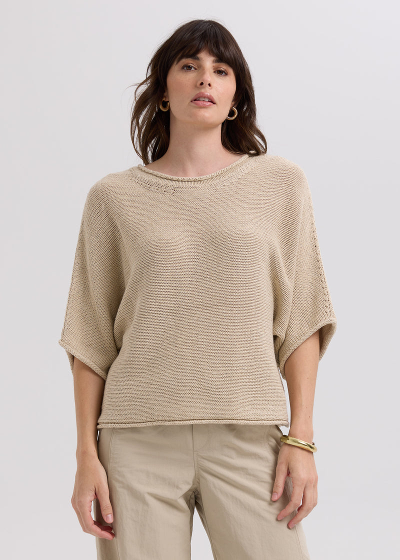 LD & Co - Textured Jumper - Natural (LC7764)