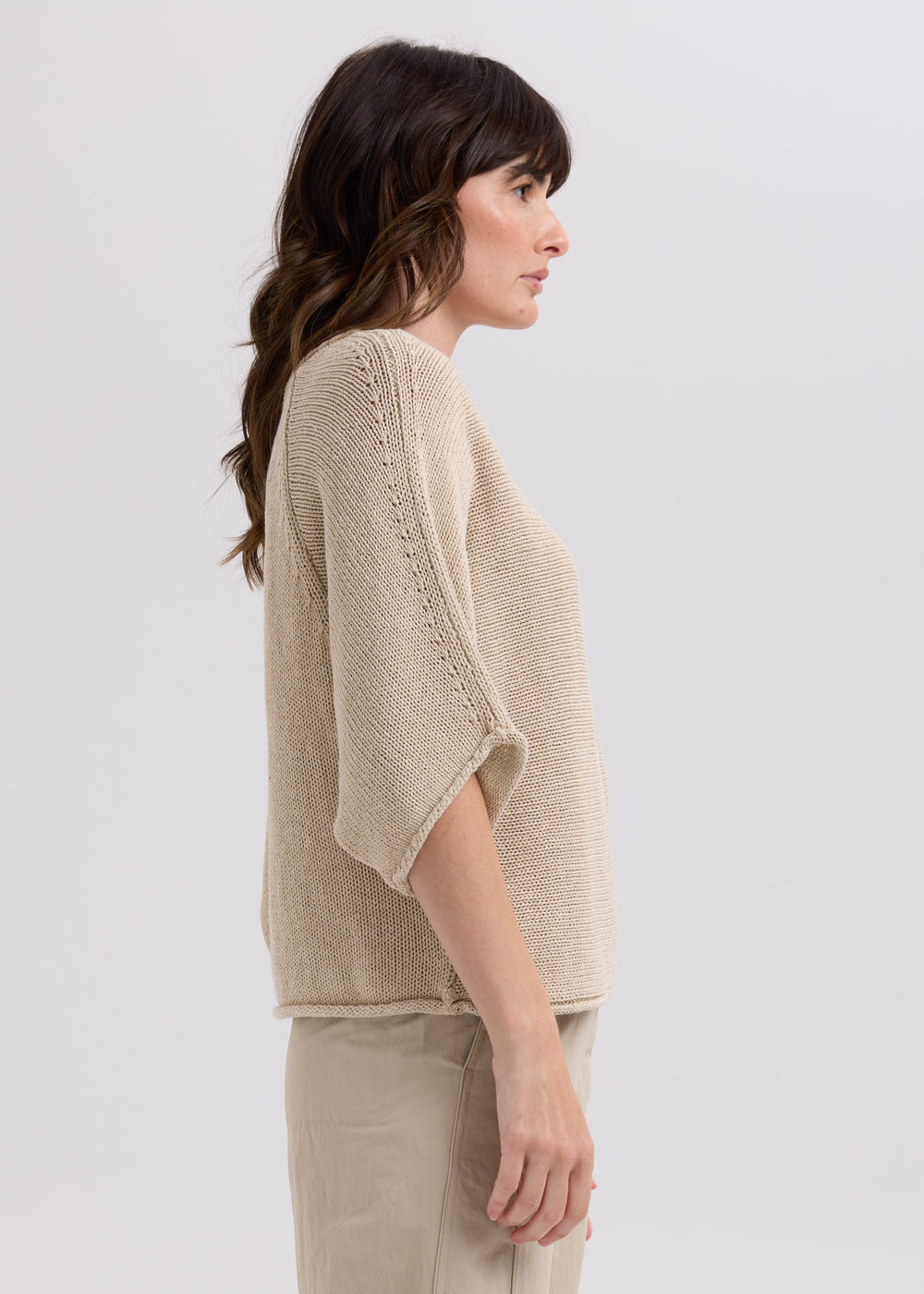 LD & Co - Textured Jumper - Natural (LC7764)