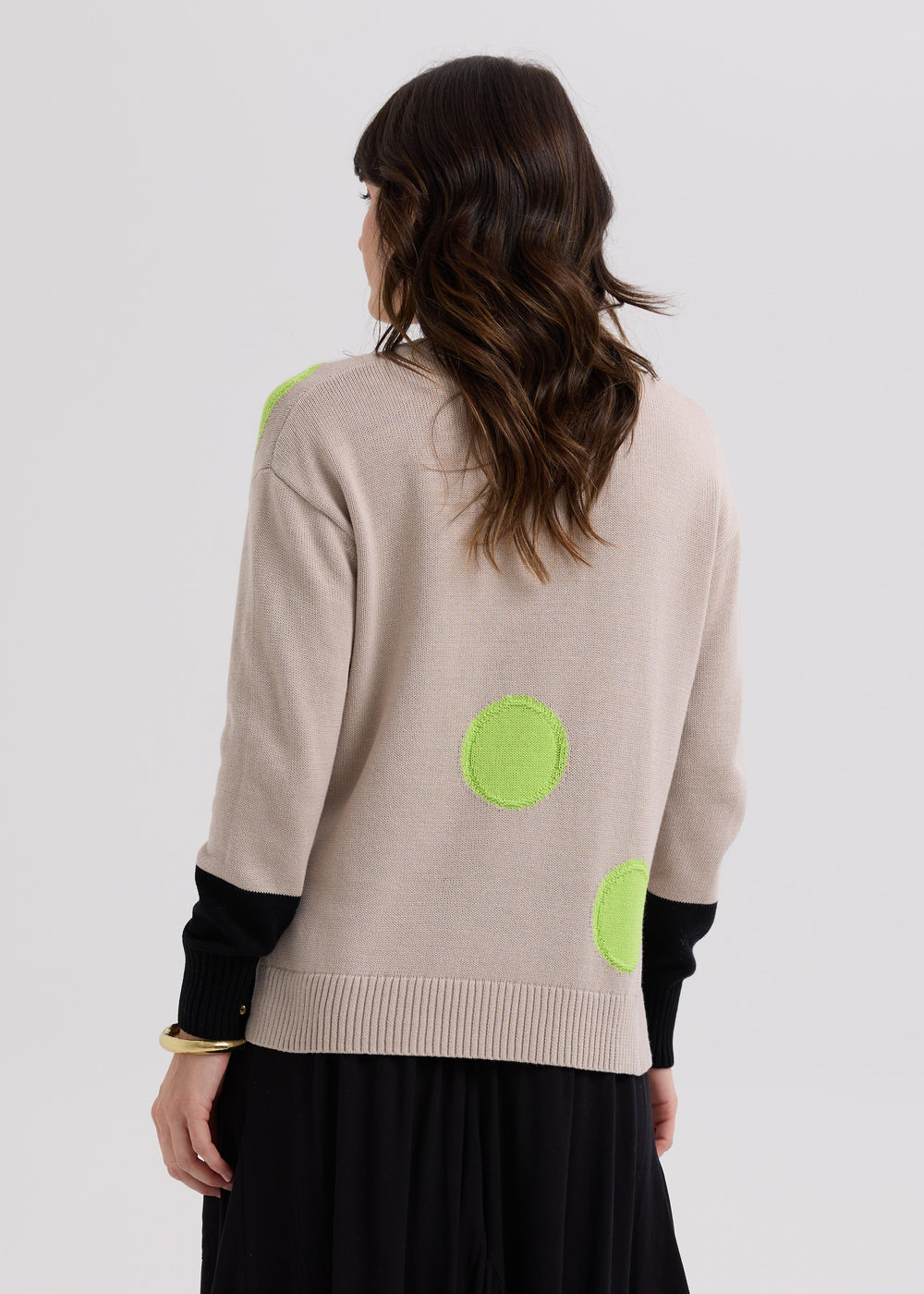 LD & Co - Sports Intarsia Jumper - Taupe (LC7770)