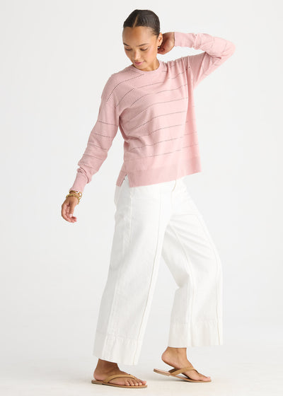 Ld + Co - Textured Linen Jumper