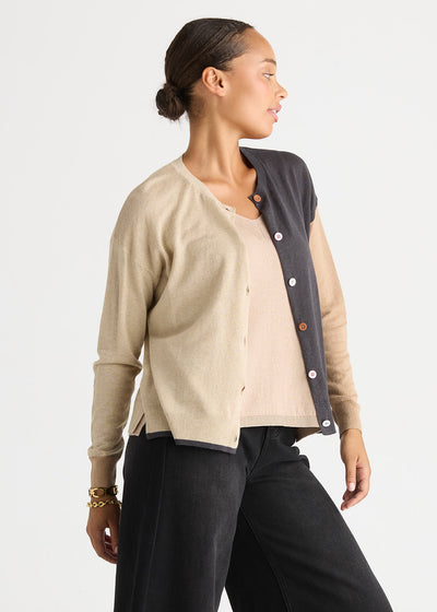 Ld + Co - Colour Block Cardigan
