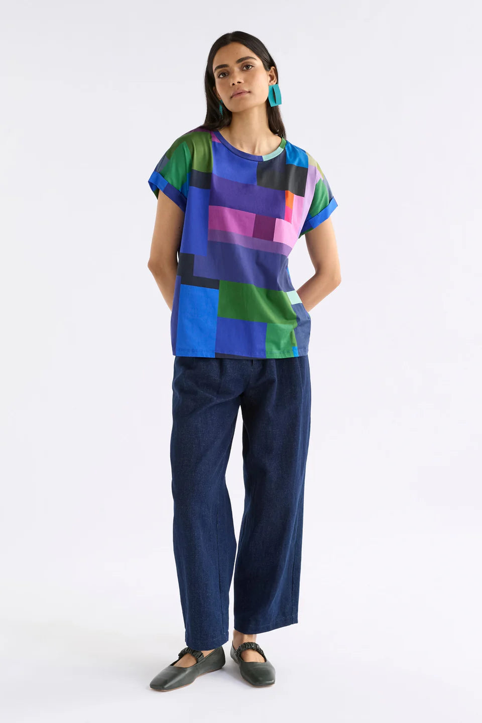 Elk - Lento T Shirt - Lucent Tee Print - A1394M-S25