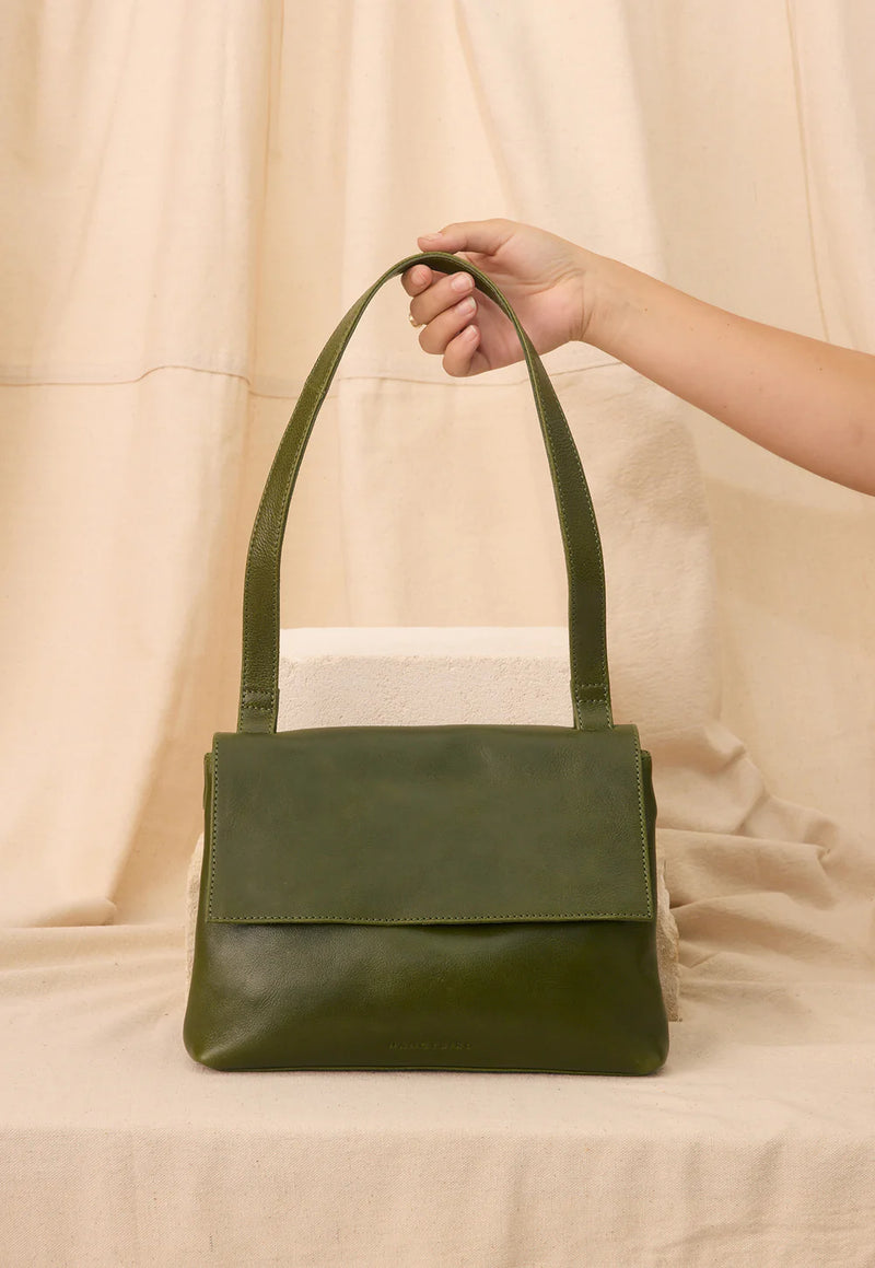 Nancybird - Line Shoulder Bag - Khaki - C25-66KH