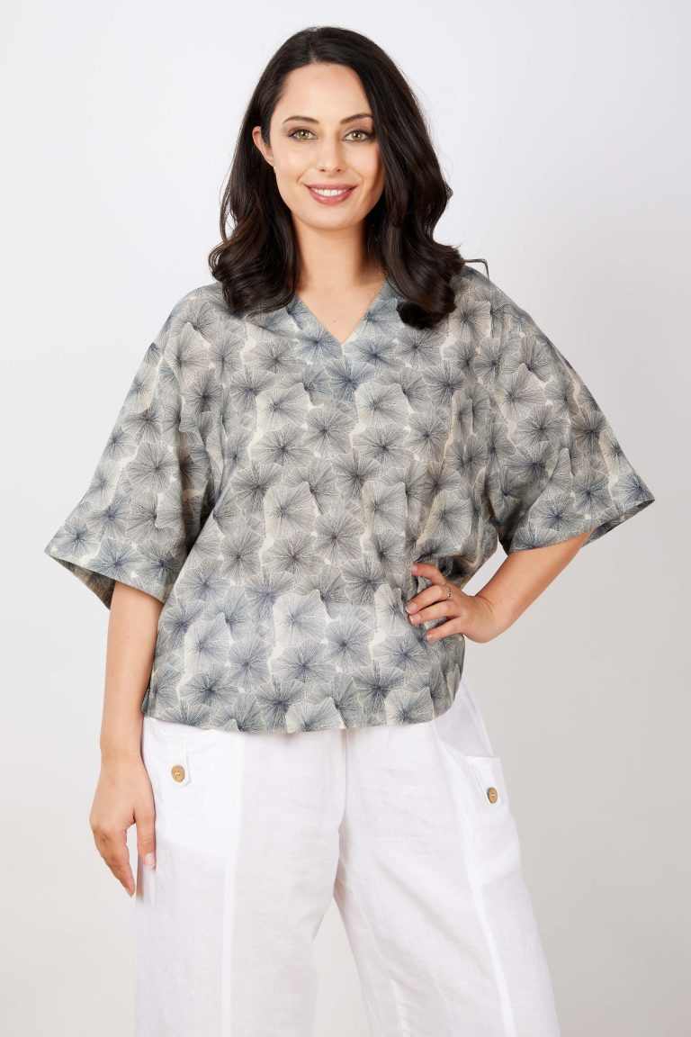 JJ Sisters - Top - LL105 Grey