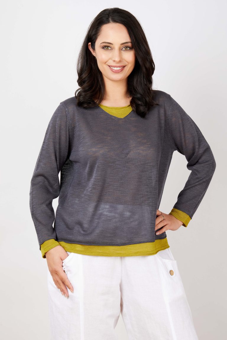 JJ Sisters - Top - LL19 Bi Colour