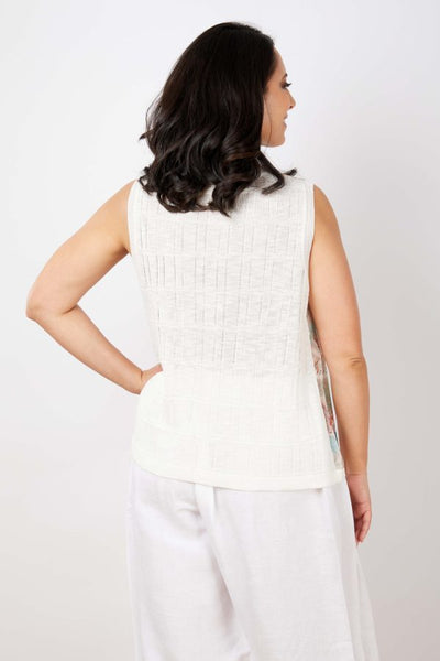 JJ Sisters - Watercolour Sleeveless Top - Multi