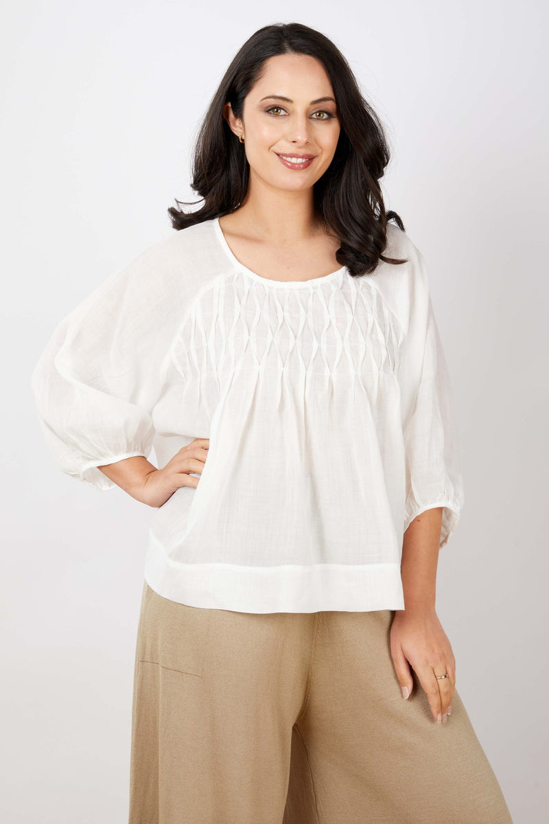 JJ Sisters - Top - LL35 White
