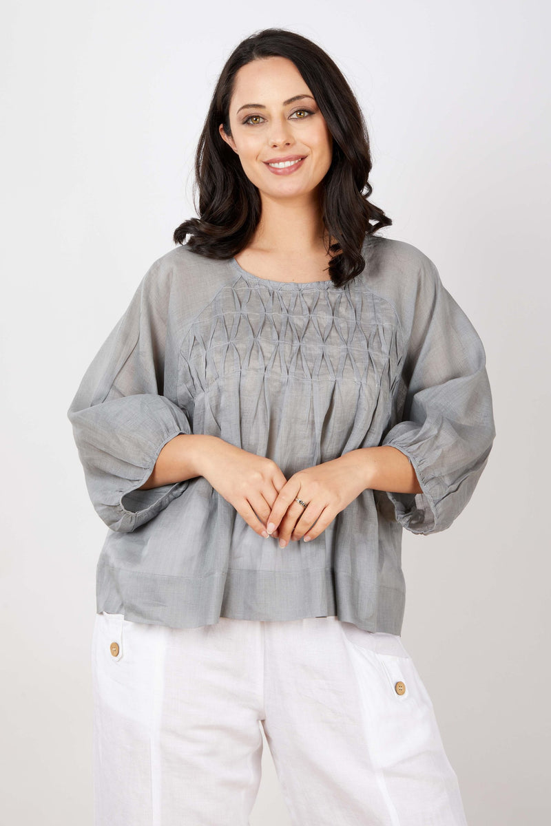 JJ Sisters - Top Light Grey - LL36 Grey