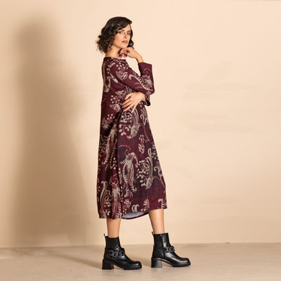 Megan Salmon - Lyrebird Knit Easy Romance Dress - MSW26-M8720