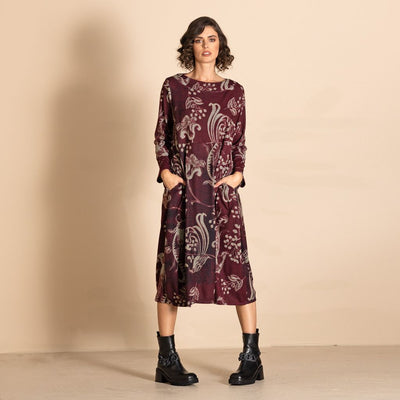 Megan Salmon - Lyrebird Knit Easy Romance Dress - MSW26-M8720