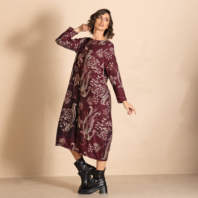 Megan Salmon - Lyrebird Knit Easy Romance Dress - MSW26-M8720