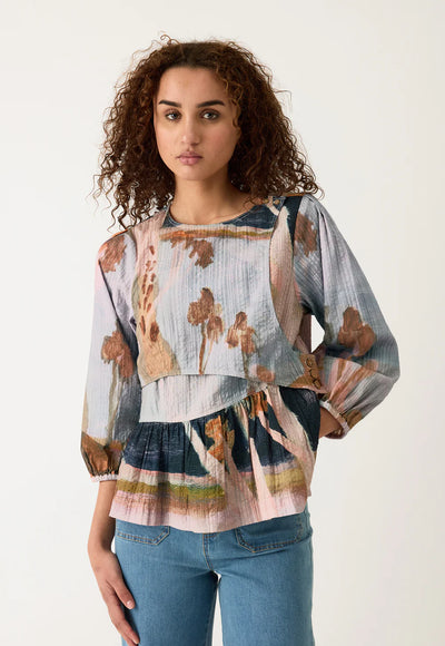 Nancybird - Mabel Top - Night Herons - W26-A21NH