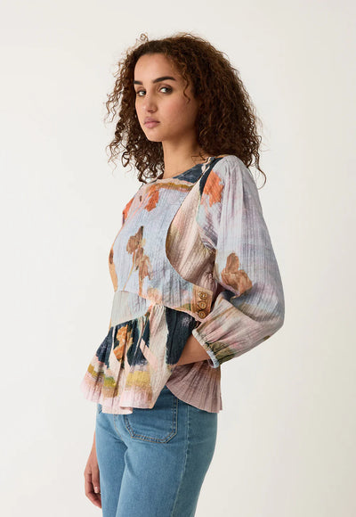Nancybird - Mabel Top - Night Herons - W26-A21NH