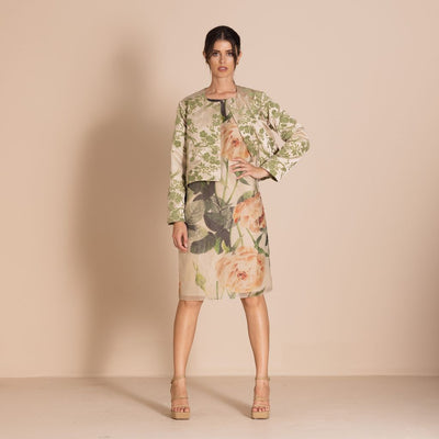 Megan Salmon - Marie Louise Birdie Jacket - Pistachio - M5606