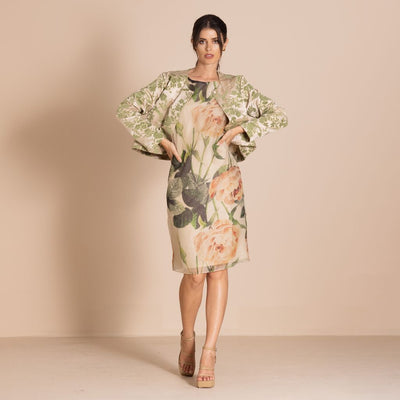 Megan Salmon - Marie Louise Birdie Jacket - Pistachio - M5606
