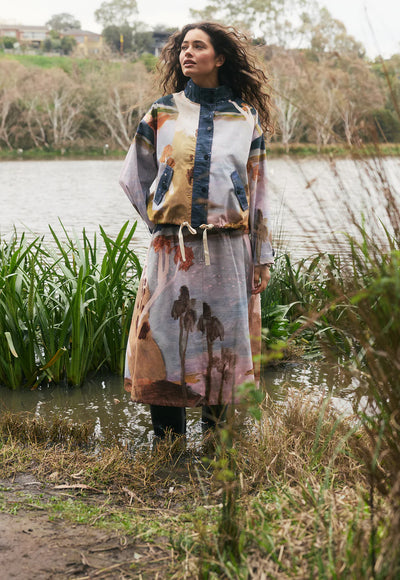 Nancybird - Marlo Jacket - Night Herons - W26-A22NH