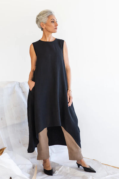 Eva's Sunday - Mia Dress - Black - ESD089