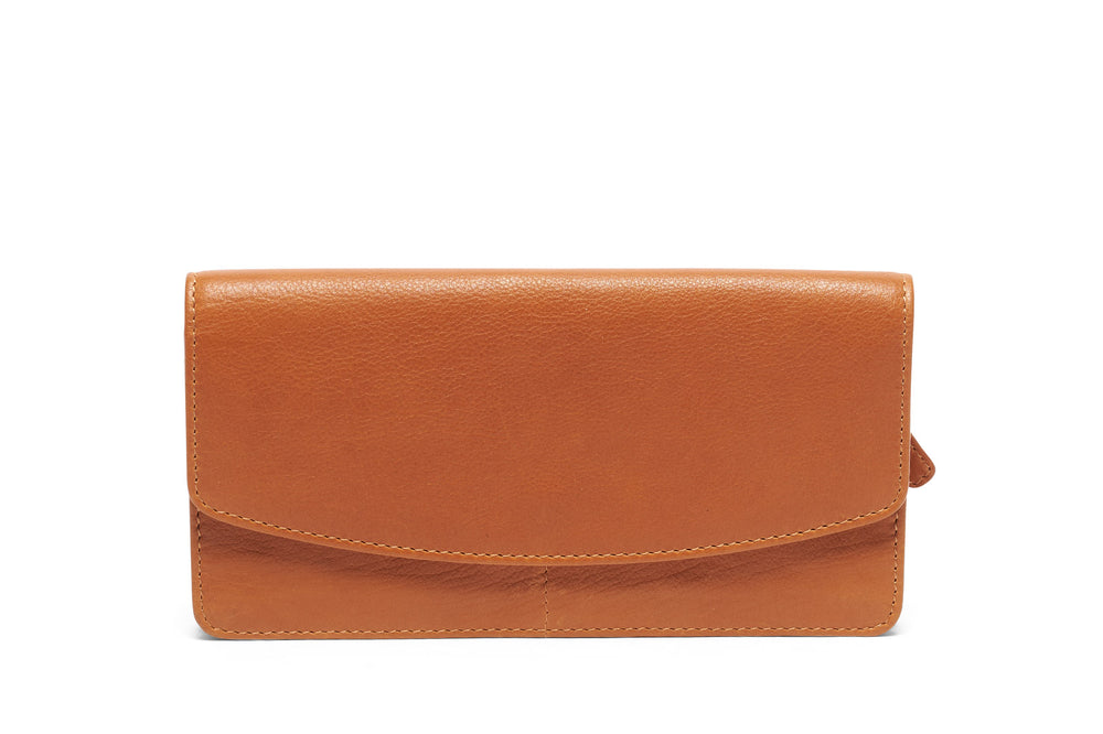 Rugged Hide - Millie Large Wallet - Tan - RH-529