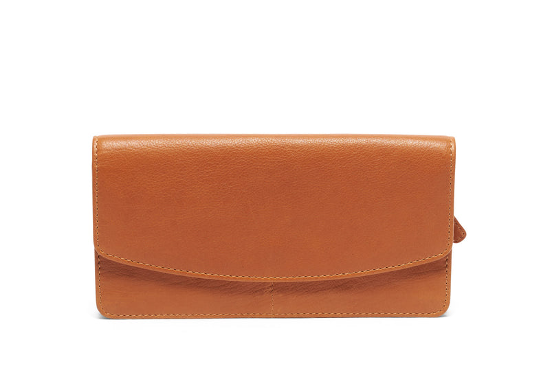 Rugged Hide - Millie Large Wallet - Tan - RH-529