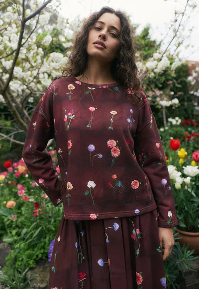 Nancybird - Mina Sweat - Bloom Tile - W26-A25BT