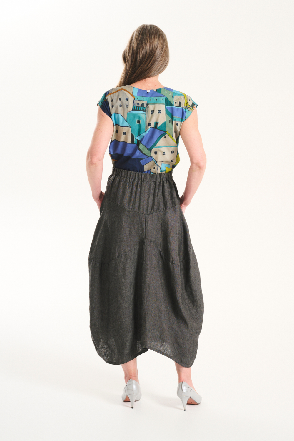 Olga De Polga - Milwaukee Alta Luxe Skirt - Slate - MS3018
