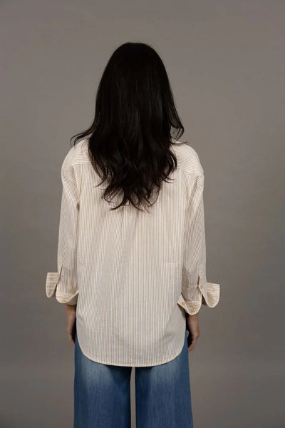 Humidity - Nala Stripe Shirt - Sand Stripe - HW26600