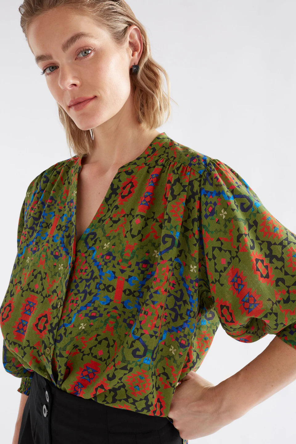 Elk - Norsk Shirt - Renda Print - A1252MS25