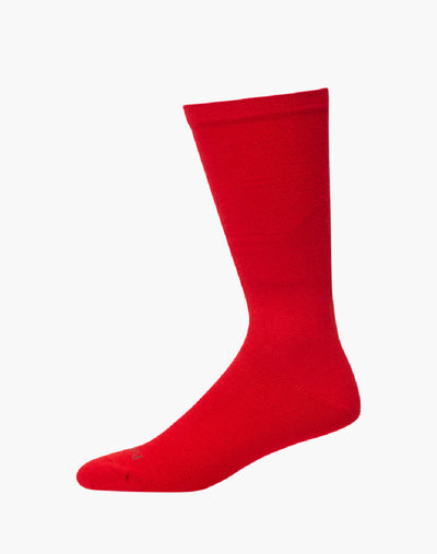 Bamboozld - Non Tight Health Crew Socks - Red