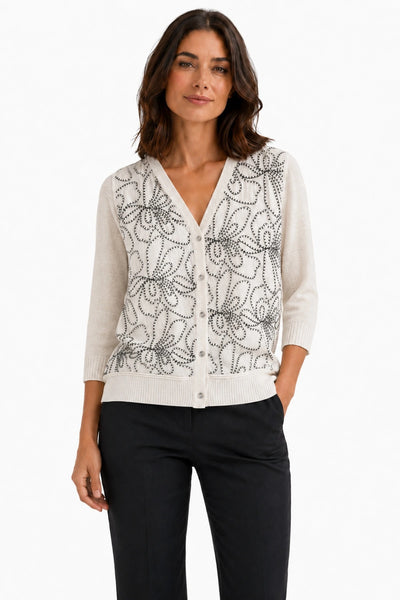 JJ Sisters - Florence Cardi - Ivory/Black