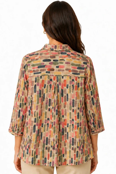 JJ Sisters - Mosaic Shirt - Multi