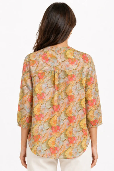 JJ Sisters - Retro Floral Shirt
