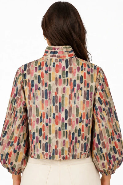 JJ Sisters - Frankie Jacket - Abstract Multi
