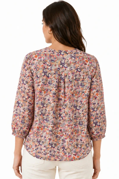 JJ Sisters - Petal Print Shirt
