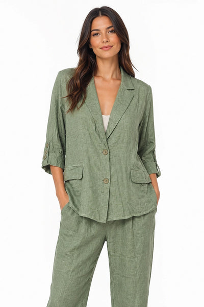 JJ Sisters - Marlow Jacket - Sage Green