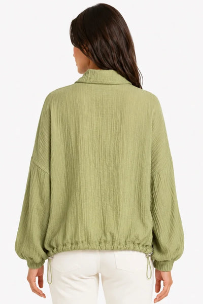 JJ Sisters - Olive Utility Jacket - Sage