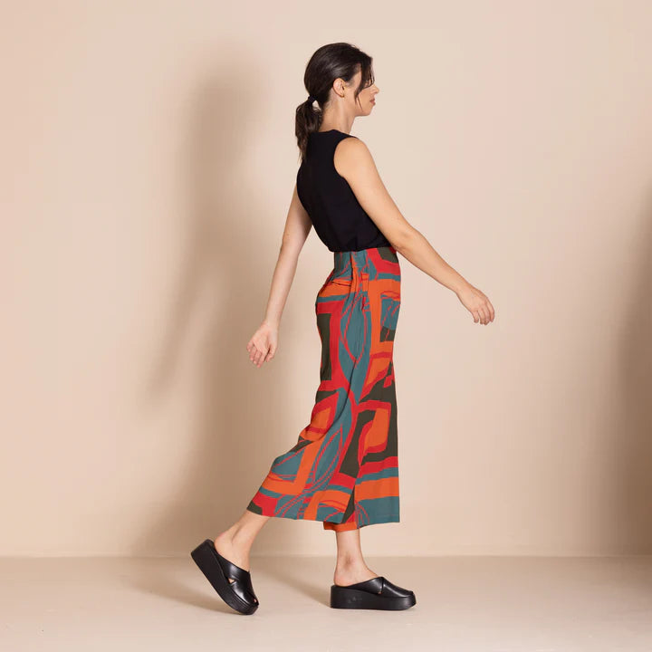 Megan Salmon - Origin Crepe 7/8 Mariner Pant - M9618