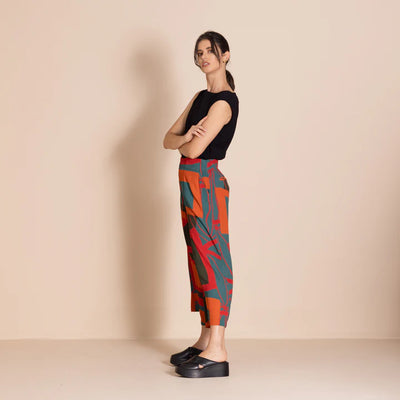 Megan Salmon - Origin Crepe 7/8 Mariner Pant - M9618