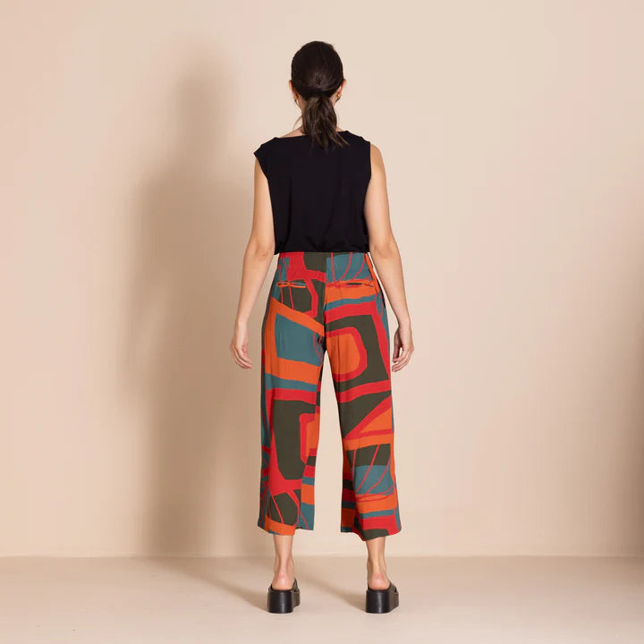 Megan Salmon - Origin Crepe 7/8 Mariner Pant - M9618