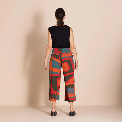 Megan Salmon - Origin Crepe 7/8 Mariner Pant - M9618