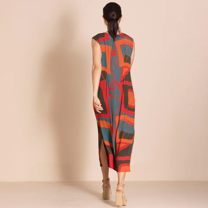 Megan Salmon - Origin Crepe Column Dress - M8628