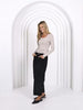 Monaco Tonie Barrel Mid Rise Jet Black Cord